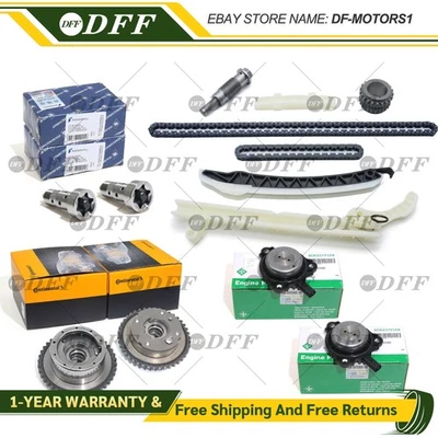 Kit de cadena de distribución y par de engranajes VVT para Mercedes Benz W213 W205 X156 M270 M274 Foto 1 de 4