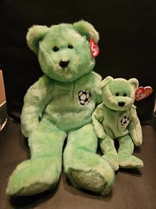 Beanie Buddy Kicks Bear **Mint condition** teddy collectables vintage Buddies - Picture 1 of 10