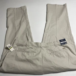 Izod Performance Stretch Pants TAN Sportflex Mens Size 44x30 Big Tall NWT $80 - Picture 1 of 10