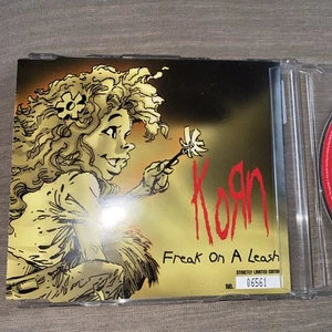 Korn Freak On A Leash England Limited Edition Numbered CD Single - Picture 1 of 6