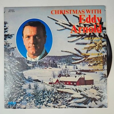 Eddy Arnold Henry Mancini Christmas With 12" Record 1974 RCA Stereo - Image 1 of 2
