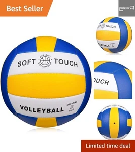 Beachvolleybälle Soft Touch Polyurethan Größe 5 faltbar Indoor Outdoor - Bild 1 von 10