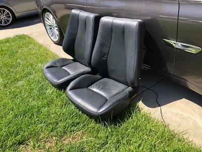 2000-2006 Mercedes-Benz W220 S430 S350 S500 S55 S600 seat leather skin HEATED - Image 1 of 4