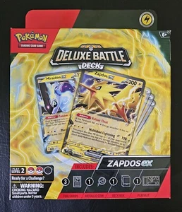 Pokémon Zapdos Ex Deluxe Battle Deck 2024 New In Box. - Picture 1 of 6