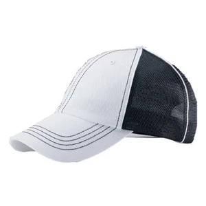 Gorra para camionero de malla de sarga de algodón de bajo perfil - Imagen 1 de 5