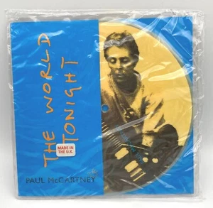 Paul McCartney The World Tonight Picture Disc Vinyl Record SEALED UK Import 1997 - Picture 1 of 3