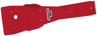Placa de marco de plástico roja TM Design Works HOFP-E451-RD Foto 1 de 1