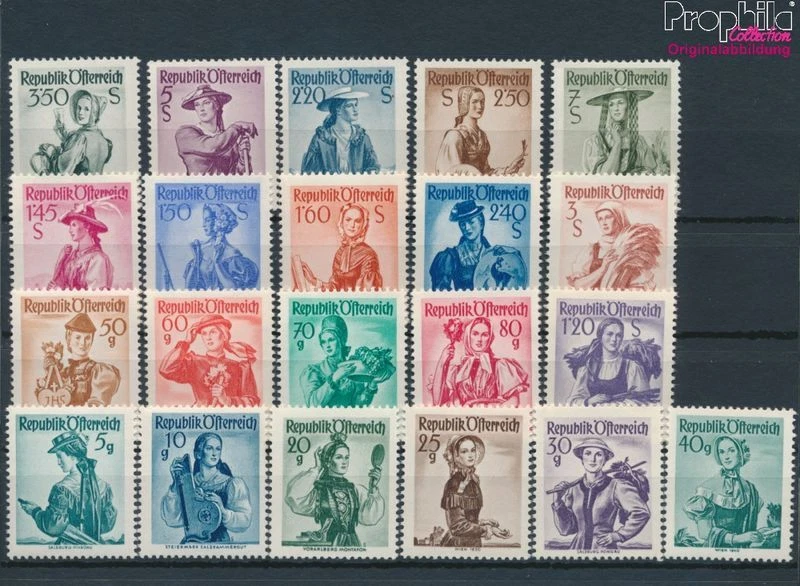 Sellos Austria 1958 Mi ex894y-980y (edición completa) Libro Blanco (21 uds (10584414 Foto 1 de 1