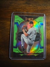 2023 Panini Select Drew Thorpe Green Prizm 08/75 SSP SP Concourse #17 NY Yankees