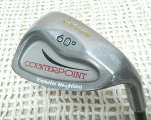 Golfsmith COUNTERPOINT 60* Degree Lob Wedge 35.5" RH ~ Reg Flex Graphite Shaft - Picture 1 of 11