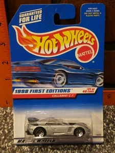 1998 Hot Wheels Callaway C-7 Corvette First Editions 31 of 40 #677 - Picture 1 of 6