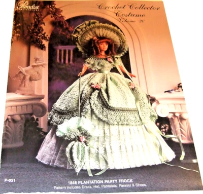 Paradise Publications Crochet Volume 20 - 1848 - Plantation Party Frock - Image 1 of 4