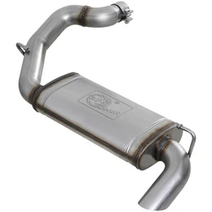 aFe 49-48080 MACH Force-Xp Axle Back Exhaust for 2018-22 Jeep Wrangler 2.0L 3.6L - Picture 1 of 7