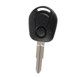 2 Button Key Fob Clamshell Car Remote Control Key Fob Clamshell Case Black - Picture 1 of 22