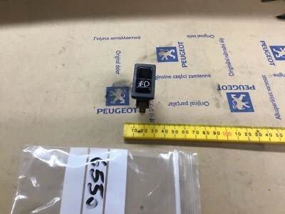 Genuíno Peugeot 604 vintage interruptor de neblina traseiro console de painel 655014 - Imagem 1 de 4