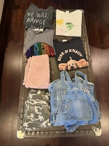 Lot Of 7 Zara Kids Shirts/pants  Size 8-9 Retail $200 - Picture 1 of 22