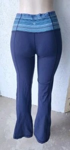 Lululemon Groove Pant III Flair Tintenfass Space Dye Twist Naval Blue Peacock 8 - Bild 1 von 5