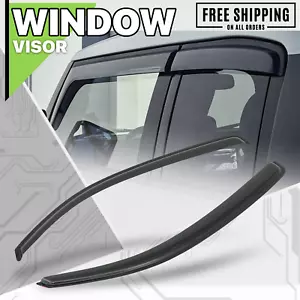 2pcs Window Visor Shade Vent Rain Deflector fit 05-14 Toyota Tacoma Standard Cab - Bild 1 von 6