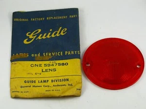 1956-1960 Chevrolet Pickup Stepside NOS tail light lens 5947580 - Picture 1 of 3