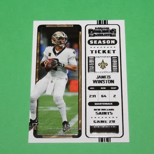 Panini 2022 Jameis Winston # 62 Season Ticket Contenders - Bild 1 von 1