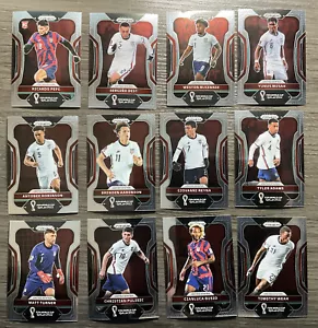 2022 Panini Prizm World Cup Soccer United States Team Set (12) Cards - Picture 1 of 2