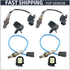 Sensor de oxígeno delantero y inferior O2 4 piezas para Ford Flex Taurus 2011-2012 3,5 L no turbo - Imagen 1 de 8