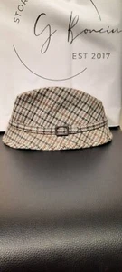 TRILBY BHS MÜTZE KARIERT Made in Britain Größe L - Bild 1 von 5