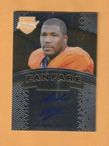 Andre Branch Clemson Tigers AUTO 2012 Pase de Prensa Fanfarria Raleigh 1A - Imagen 1 de 2