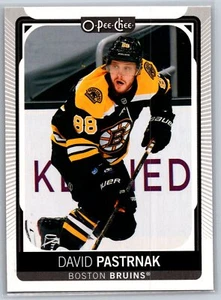 2021-22 O-Pee-Chee David Pastrnak Boston Bruins #494 - Picture 1 of 2
