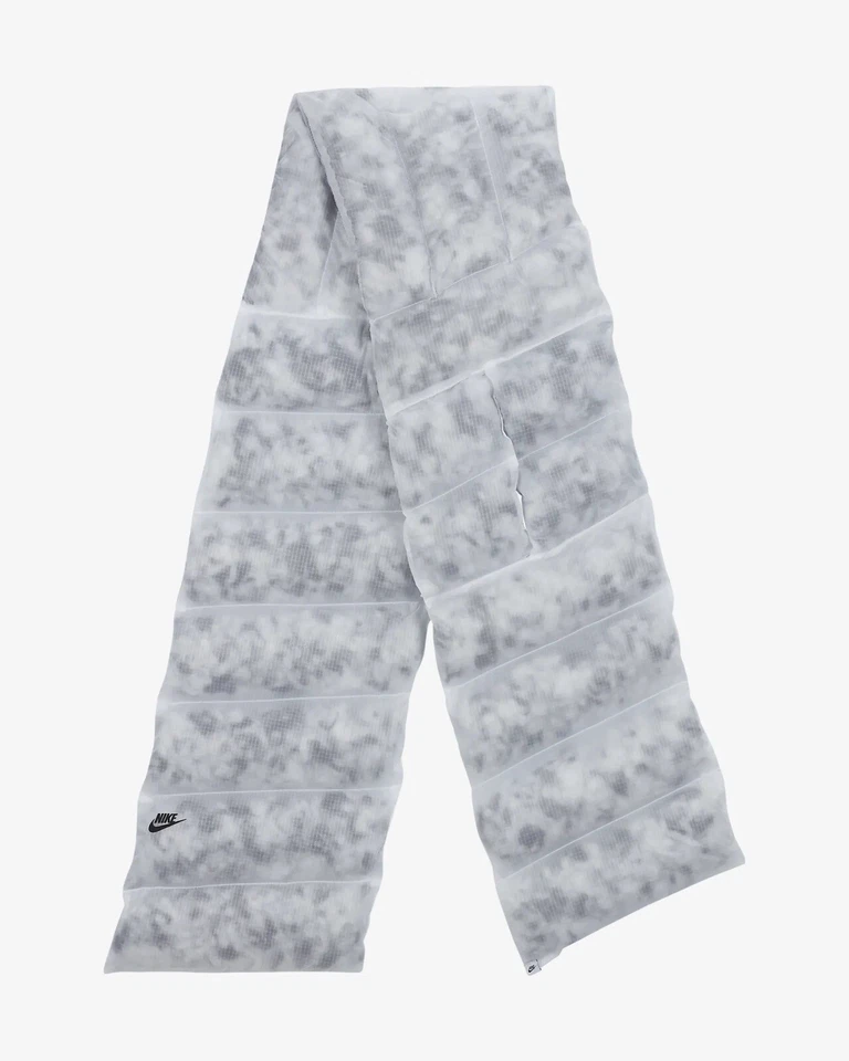 Nike Unisex Thermore Insulated Scarf Ecodown Fibers Marble WITH TAGS