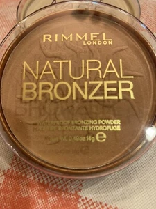 Rimmel London Natural Bronzer Waterproof Bronzing Powder - 021 Sun Light, Sealed - Picture 1 of 2