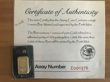 20g Gold Bar - Fake