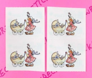 Provo Craft Walking Baby Sticker Mod Lot Of 4 - Picture 1 of 5