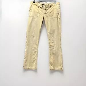 Abercrombie & Fitch Corduroy Pants Womens Stretch Bootcut Low Rise Vintage Y2K - Picture 1 of 11