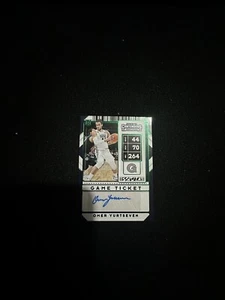 OMER YURTSEVEN 2020-21 Panini Contenders Draft Picks ROOKIE Green Auto THUNDER - Picture 1 of 2