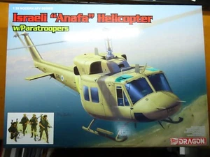 Helicóptero israelí Anafa DRAGON 1/35 con paracaparos (3543) - Imagen 1 de 14
