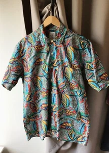 Vintage M&S St Michael Tropical, Hawaiian Shirt, Size: M, VGC - Picture 1 of 4