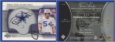 Randy White 2004 Sweet Spot Signatures ON-CARD Helmet auto #SS-RW - very nice! - Image 1 of 3