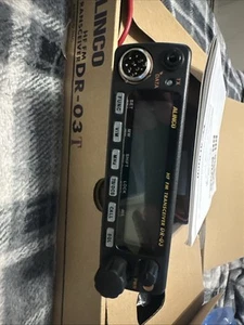 Alinco DR-03T 10 Meter FM Mobile Transceivers With Microphone - Zdjęcie 1 z 3