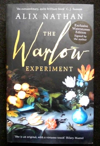 SIGNED; ALIX NATHAN - The Warlow Experiment (2019-1st) Exclusive Edition - HB/DJ - Picture 1 of 7