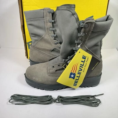 Belleville 650ST Steel Toe Boots 7.5W GoreTex Sage Air Force Combat NWB - Image 1 of 4