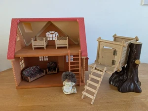Sylvanian Families Kupfer Buche Landhaus mit Möbeln - Abenteuer Baumhaus  - Bild 1 von 13