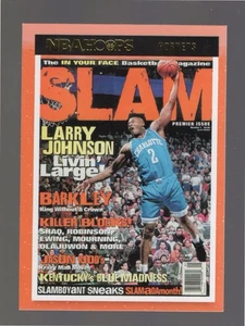 2021-22 Panini NBA Hoops Slam Larry Johnson SLAM #1 Hornets - Bild 1 von 2
