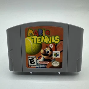 Mario Tennis (Nintendo 64 N64, 2000) cartuccia autentica testata - Foto 1 di 2