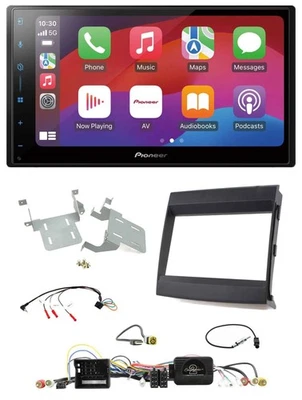 Pioneer DAB USB Lenkrad Bluetooth 2DIN Autoradio für Porsche Cayenne 2011-2016 - Bild 1 von 4