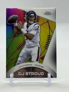 2024 TOPPS CHROME COMPOSITE CJ STROUD ALL-ETCH #CAE-23 ROOKIE RC TEXANS SP - Picture 1 of 2