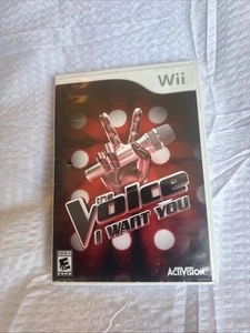 The Voice: I Want You Game For Nintendo Wii, Game Disc, Case, Activision Tested - Picture 1 of 6