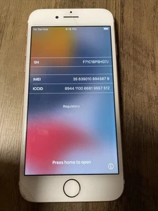 Apple iPhone 7 - 32GB - Rose Gold * Please Read Description* W32-cd08 - Picture 1 of 4