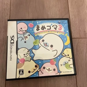 Nintendo DS Mame Goma 3 Kawaii Ga Ippai USED Japan Free Shipping Very Good Cond - Picture 1 of 4