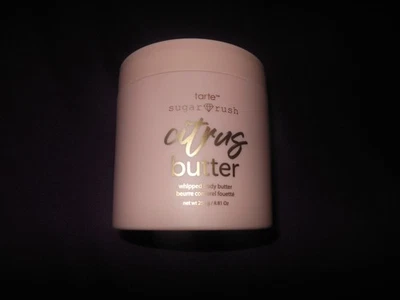 TARTE SUGAR RUSH MANTEQUILLA CORPORAL BATIDA CÍTRICA GRANDE 8,81 OZ SELLADA Foto 1 de 3